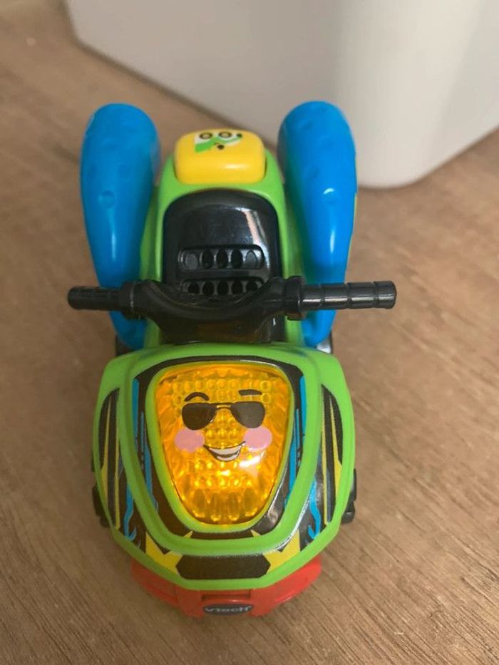 Vtech MegaTour spirale circuit 2 en 1 tut tut bolide + 4 véhicules parfait état - photo numéro 8