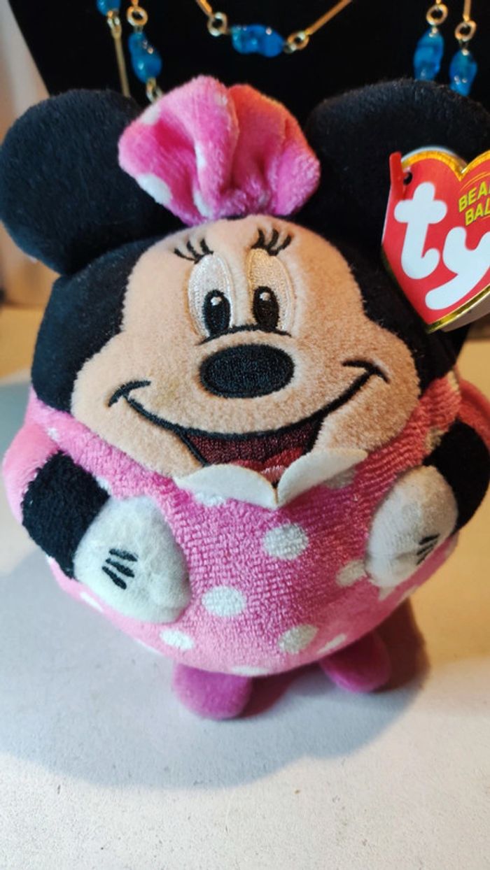 Peluche Minnie ty beanie ballz Disney