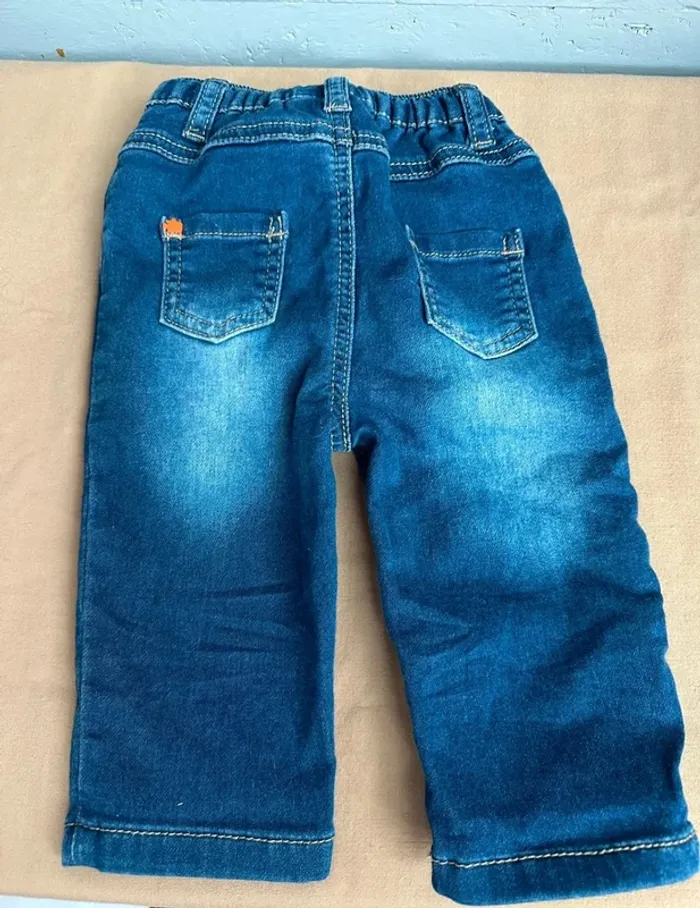 Jean souple Disney bleu dory et nemo 6 mois - photo numéro 6