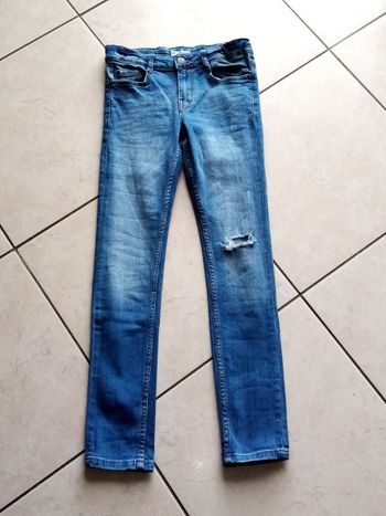 jean skinny bleu kiabi 12 ans