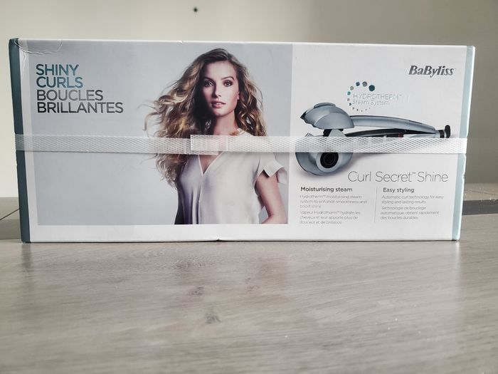 Lisseur Boucleur BABYLISS C1800e Hydro-Force Steam.