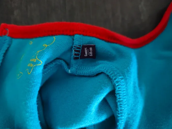 Pyjama velours bleu - photo numéro 2