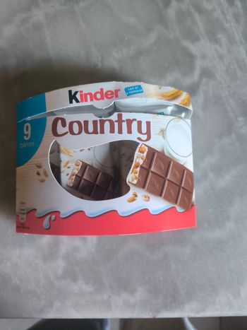 Boite Kinder country Anti -gaspi