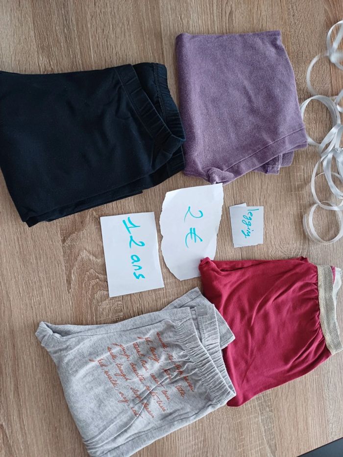 Lot legging 12 ans
