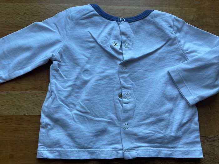 T-shirt ML sergent major 6 mois garçon - photo numéro 3