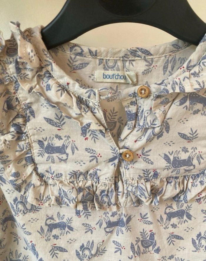 Blouse fille à motifs, bout’ chou - photo numéro 2