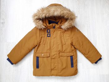 Parka doublée polaire marron - Okaïdi