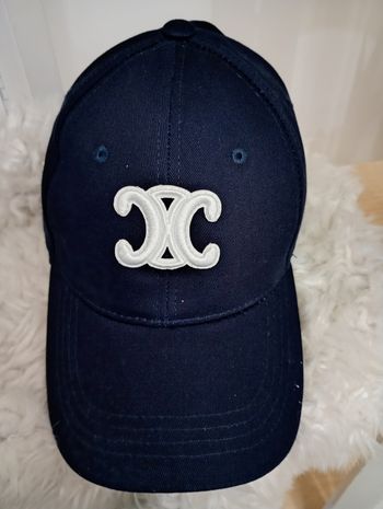 Casquette Céline bleu nuit 