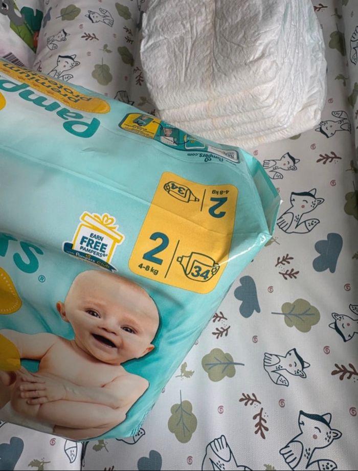 Couches Pampers Premium Protection – Taille 2 – 27 unités - photo numéro 2