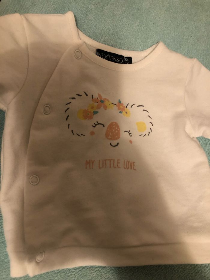 Joli ensemble bébé fille 1/3 mois - photo numéro 4