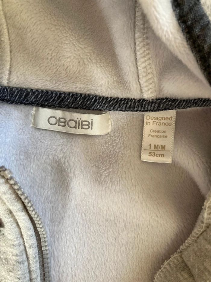 Veste manteau bébé 1 mois - photo numéro 3
