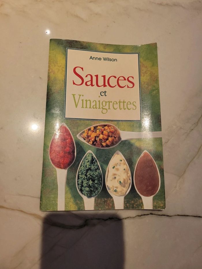 Livre recette Sauces et vinaigrettes