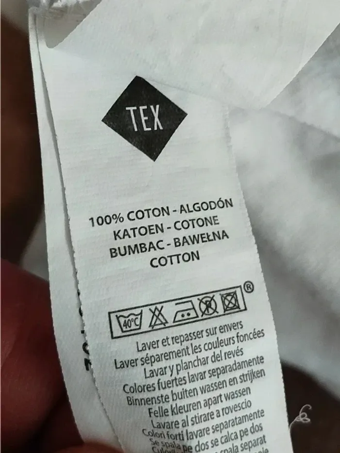 T-shirt TEX sport imprimé blanc garçon 9-10 ans - photo numéro 4