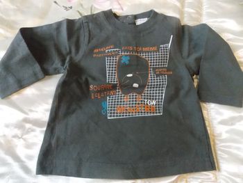 Sweat manches longues 6 mois Kimbaloo