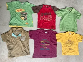 Lot 6 t-shirts