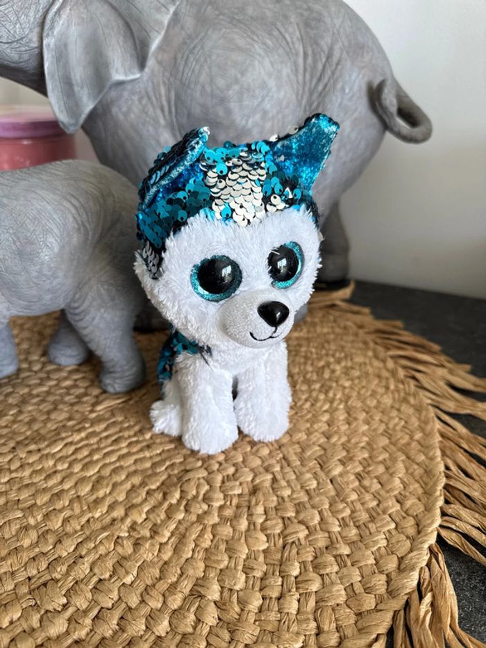 Peluche husky TY