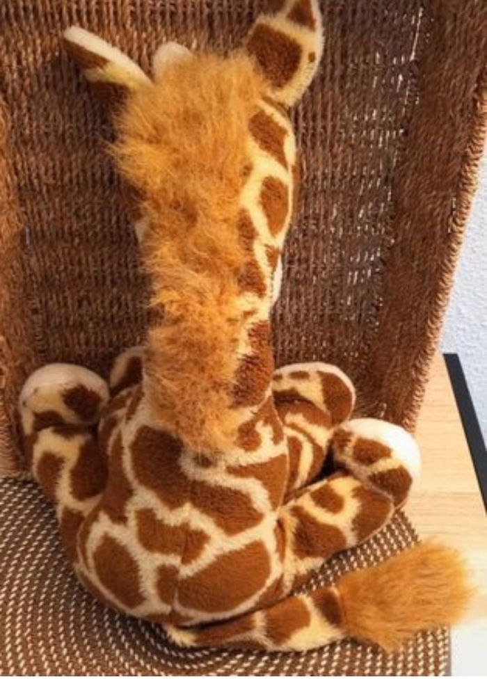 Peluche vintage girafe Ajena 42cm - photo numéro 5