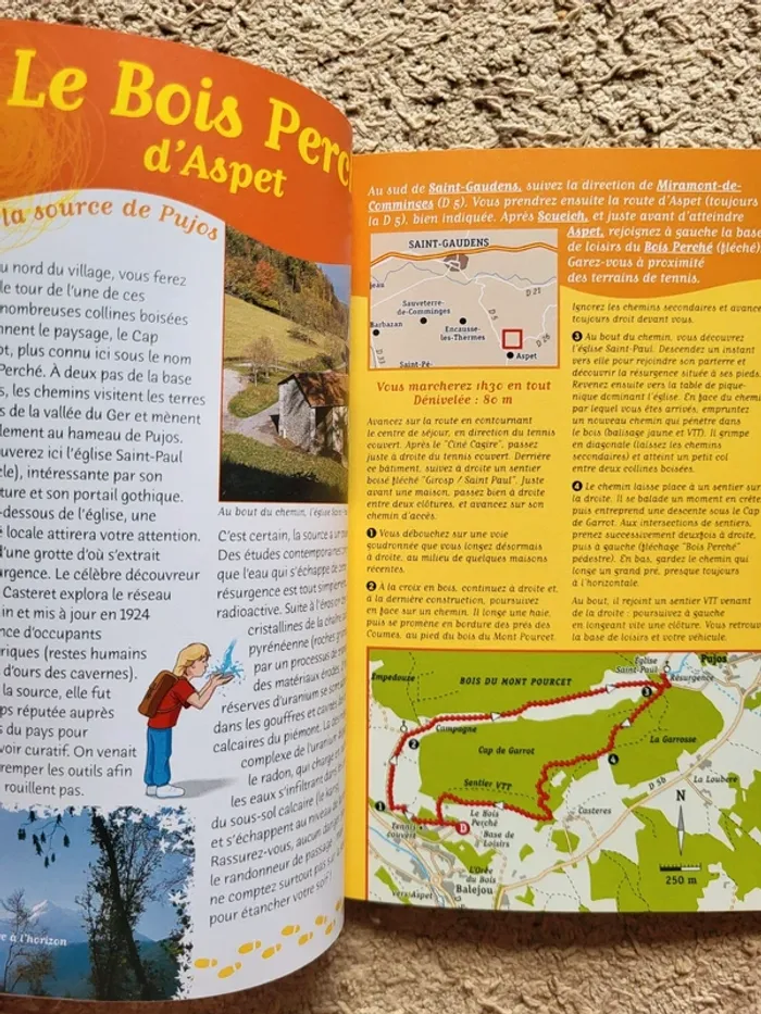 Livre de randonnées " Les sentiers d'Émilie autour de Luchon" de Bruno Valcke - photo numéro 6