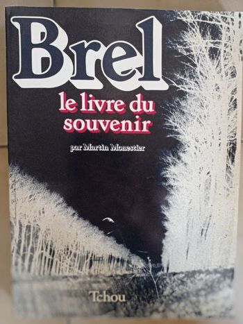 Jacques Brel "Le livre du souvenir" 1979 - Tchou