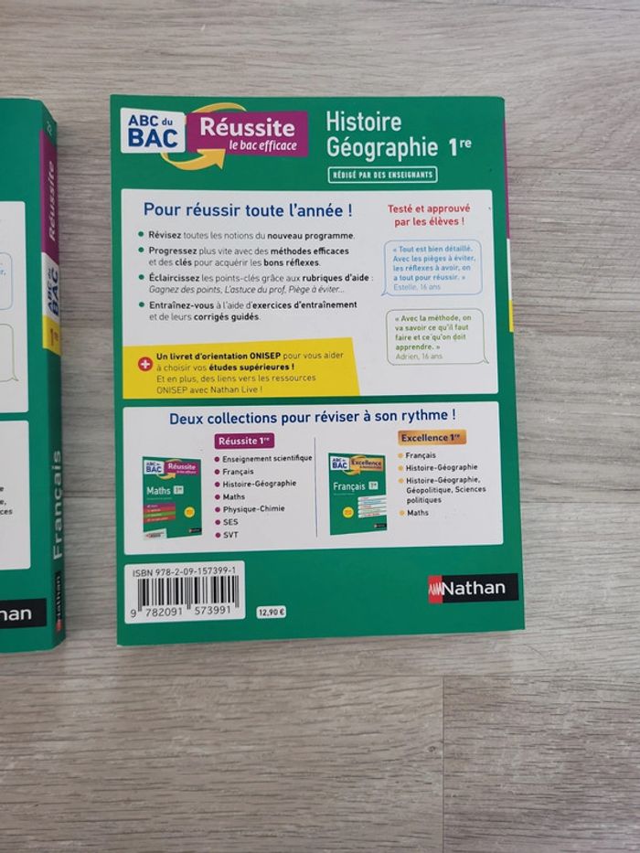 Lot de 2 annales première - photo numéro 5