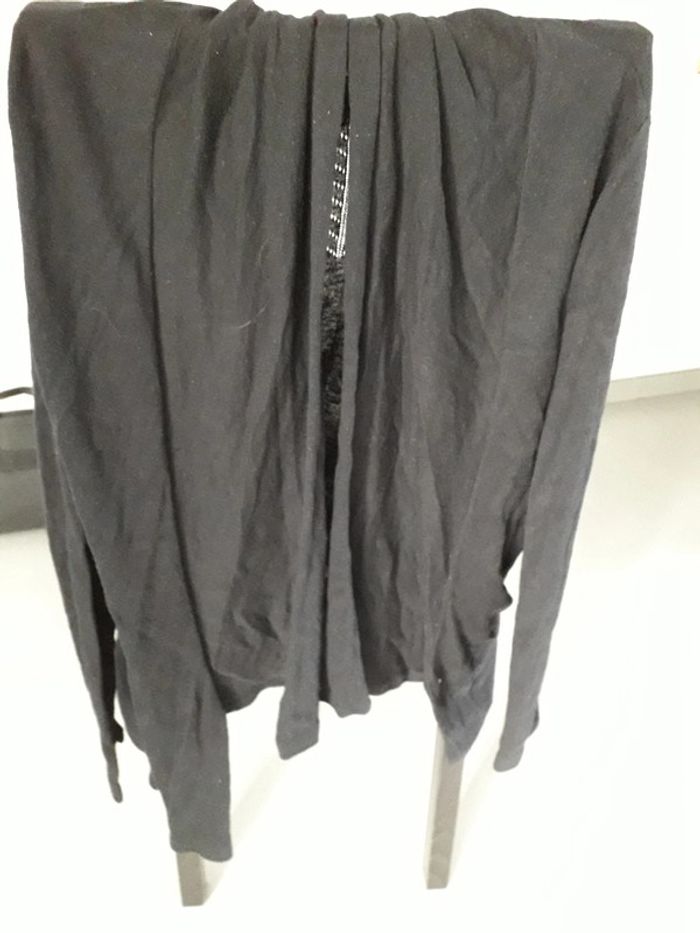 Gilet long noir Camaïeu - photo numéro 2