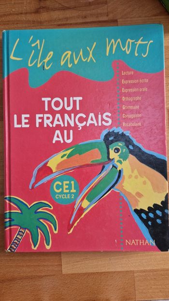 L'île aux mots - Tout pour le français au CE1