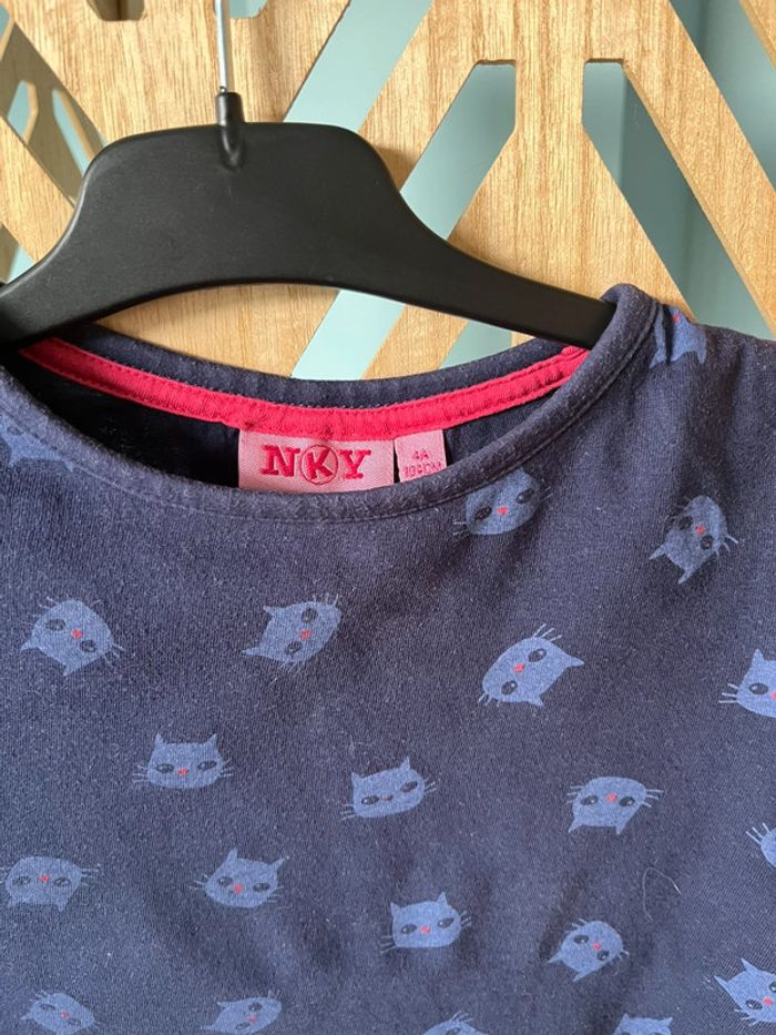 T shirt petit chat 4a - photo numéro 3