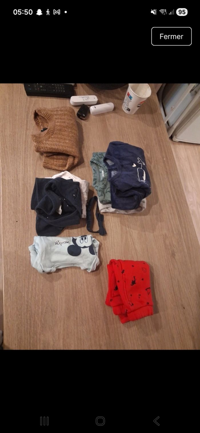 Lots vetement garçon