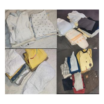 Lots de vêtements /pyjamas 3 et 6 mois