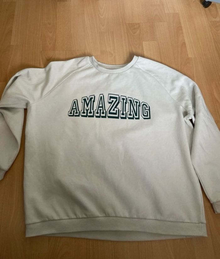 Pull crème - photo numéro 2