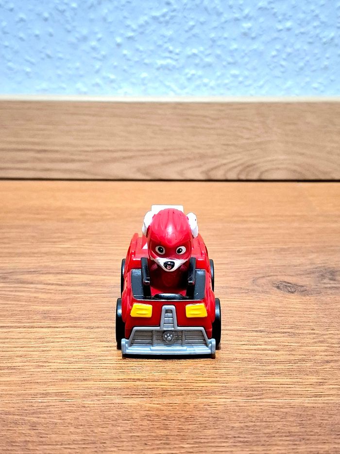 Figurine Marcus + véhicule Racer Pup Squad – PAW Patrol (La Pat'Patrouille Le Film 2) - photo numéro 4