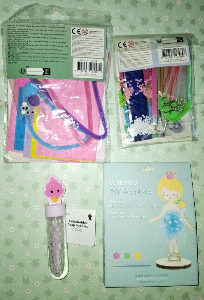 Lot 4 jeux loisirs créatifs fille - photo numéro 2