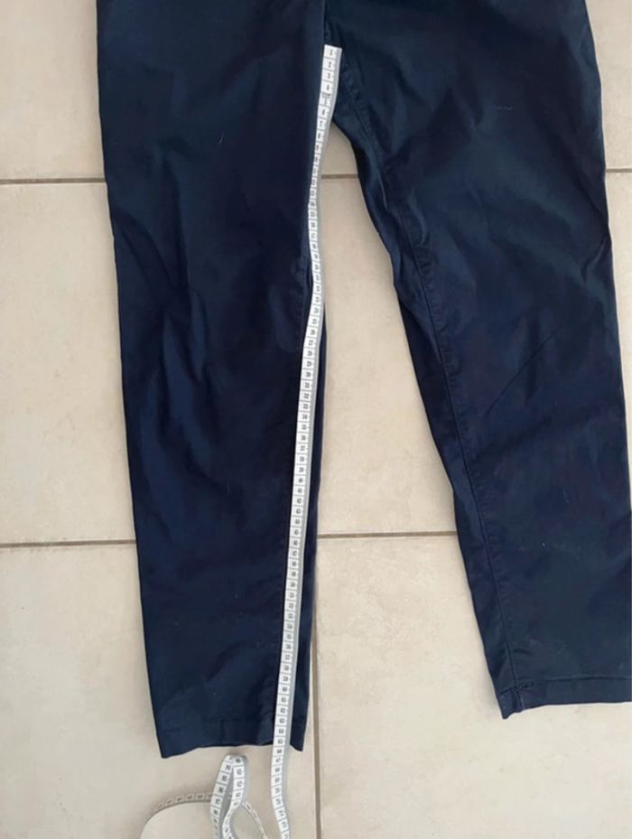 Pantalon chino bleu marine - photo numéro 6
