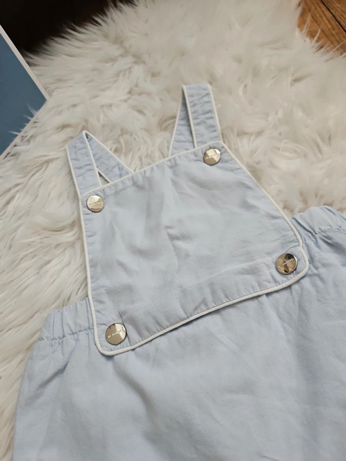 Salopette short bleu - photo numéro 3