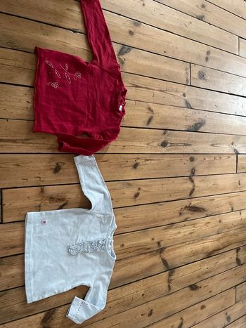 Lot de deux T-shirts, 12 Obaibi