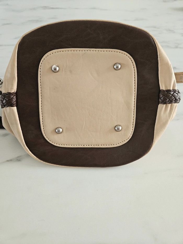 Gallentry petite sac fleurs marron et beige - photo numéro 6