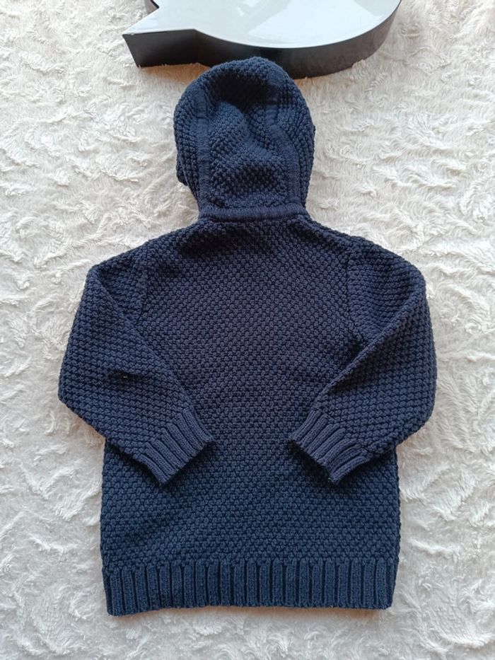 Gilet maille avec capuche Garçon 18 mois Vertbaudet - photo numéro 8