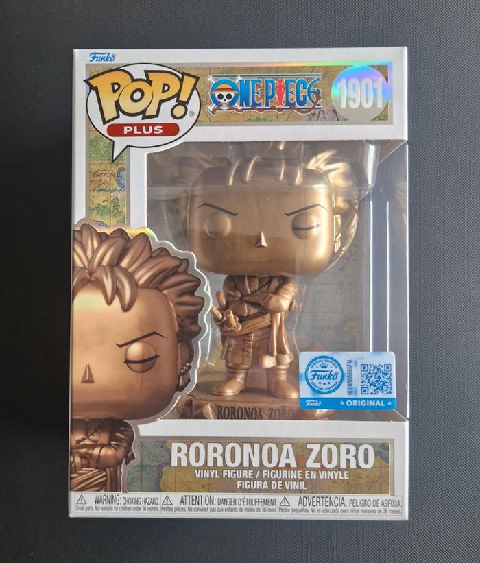 Funko Pop! Plus : Roronoa Zoro N°1901 Spécial Édition.