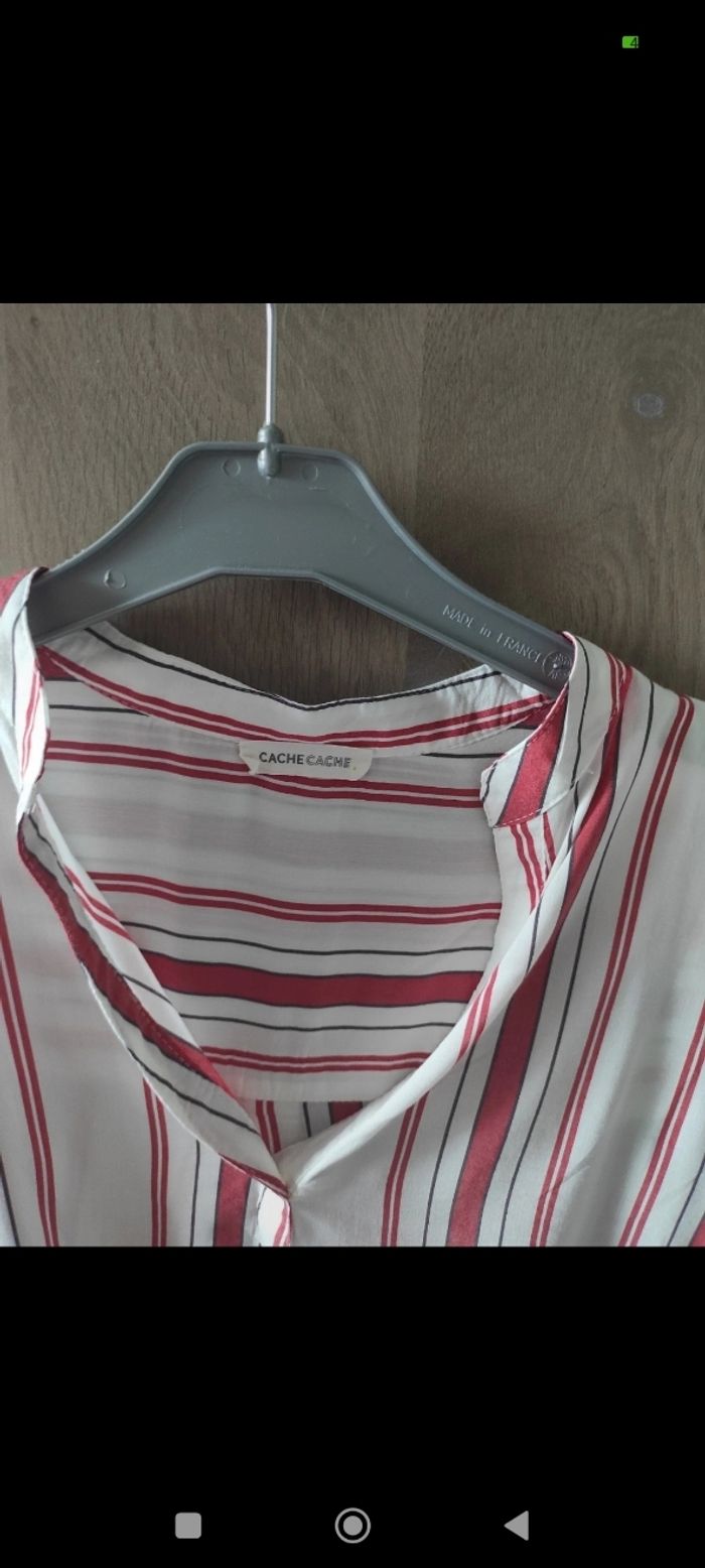 Blouse neuve Camaïeu bicolore - photo numéro 5