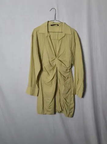 Robe pistache zara