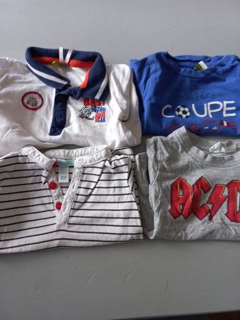 Lot tee-shirt taille 6 mois
