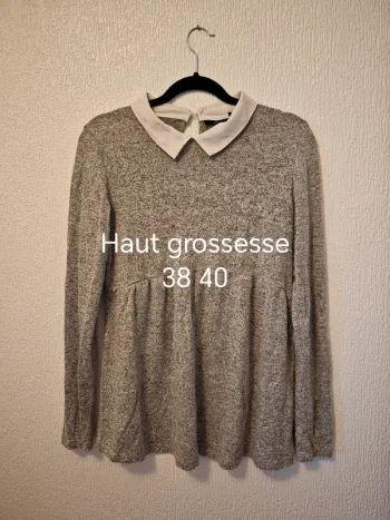 Col Claudine pull grossesse