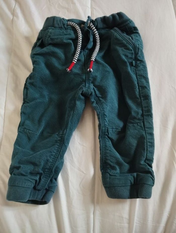 Pantalon bleu turquoise