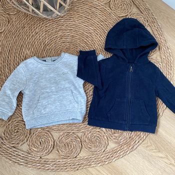 Lot pull garçon 12 mois