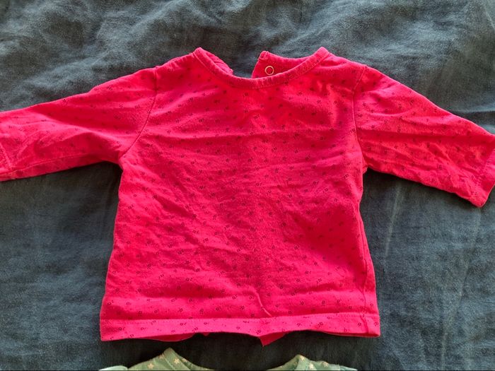 Lot 3 hauts naissance /mois - photo numéro 6