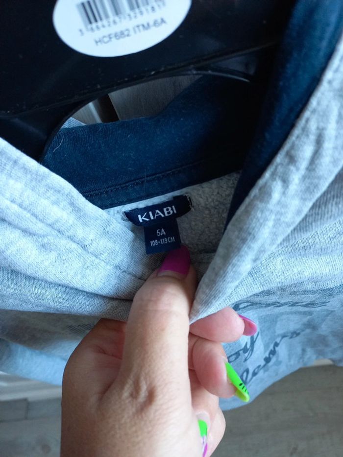 Sweat à capuche garçon - photo numéro 2