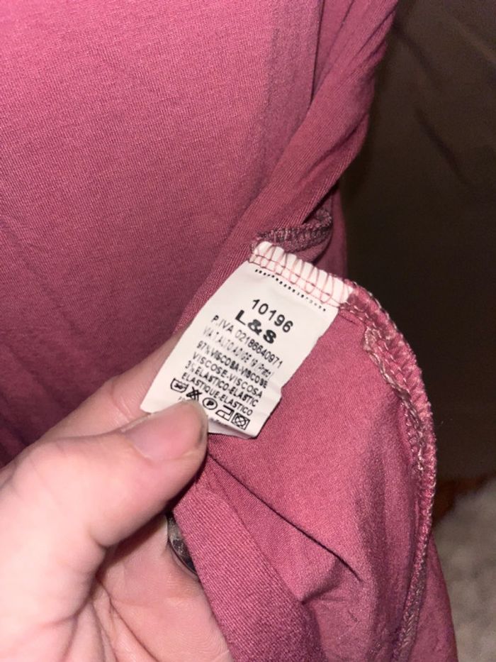 Robe longue rose courte devant taille unique - photo numéro 6