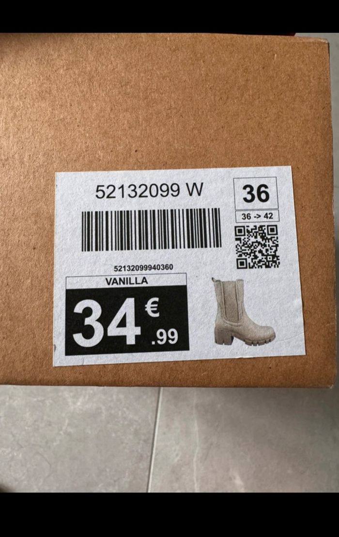 Bottines beige - photo numéro 4