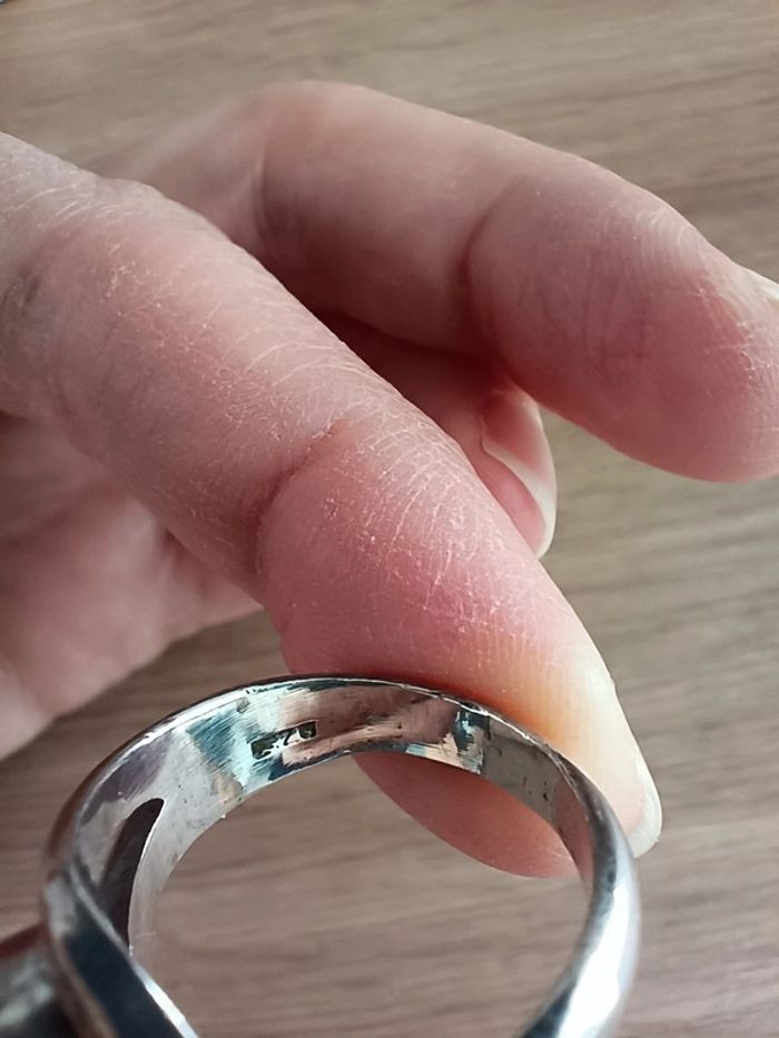 Bague argent et améthyste - photo numéro 5