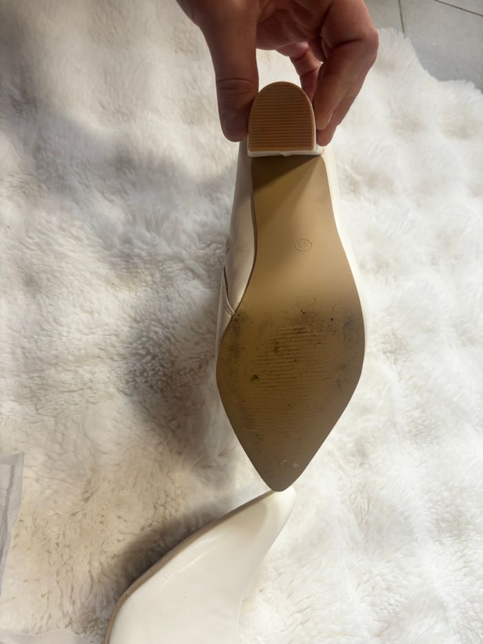 Bottine blanche femme 41 - photo numéro 2